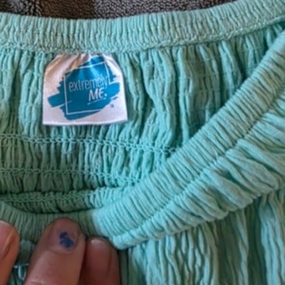 Kids Short Sleeve Top - Green - Picture 2 of 3